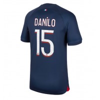 Fotballdrakt Herre Paris Saint-Germain Danilo Pereira #15 Hjemmedrakt 2023-24 Kortermet